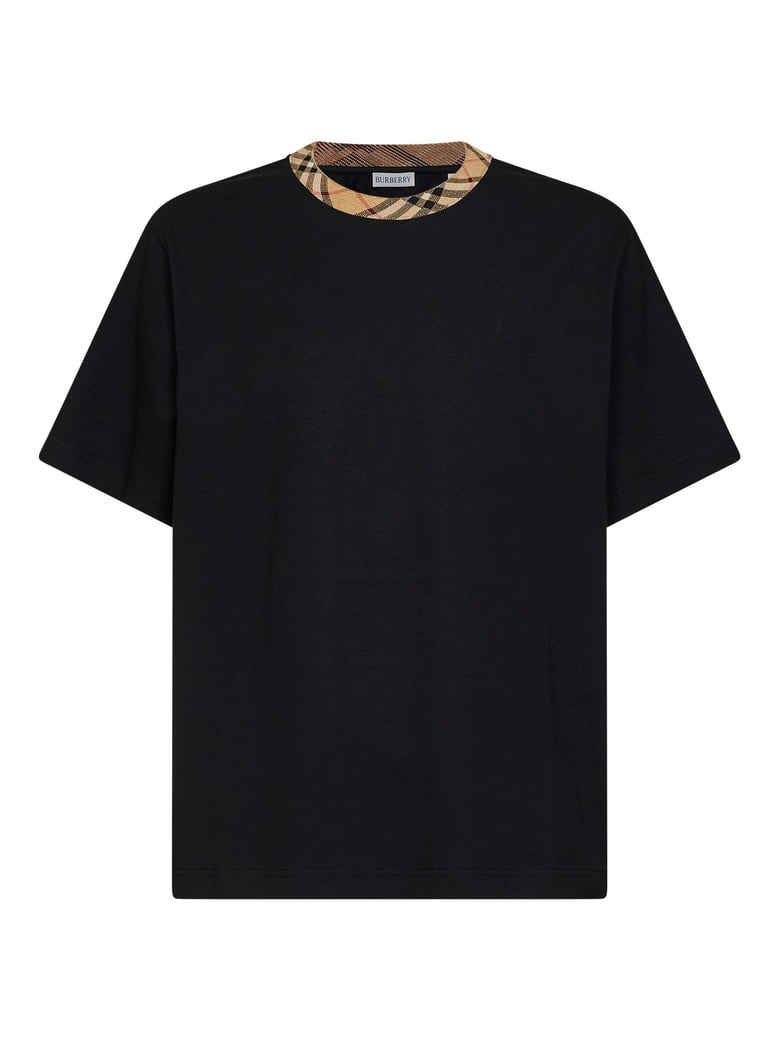 crewneck t-shirt black by Selfnex