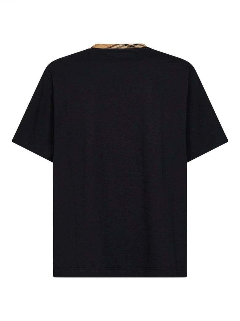 crewneck t-shirt black by Selfnex
