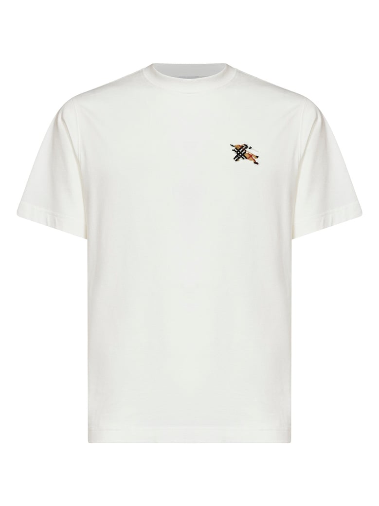 t-shirt chalk white cotton by Selfnex