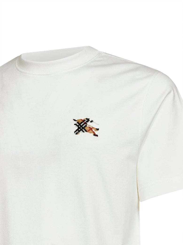 t-shirt chalk white cotton by Selfnex