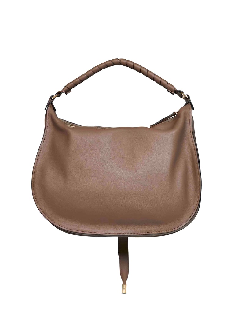 shoulder bag marcie deep taupe by Selfnex