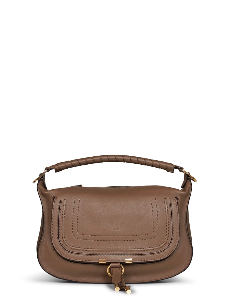 shoulder bag marcie mud calf leather by Selfnex