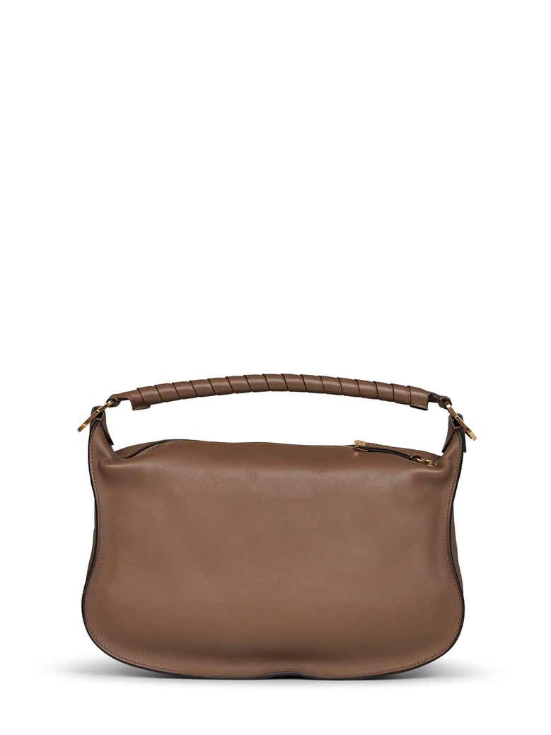 shoulder bag marcie mud calf leather by Selfnex