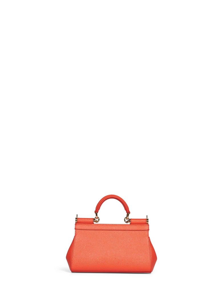 handbag sicily mini orange leather by Selfnex