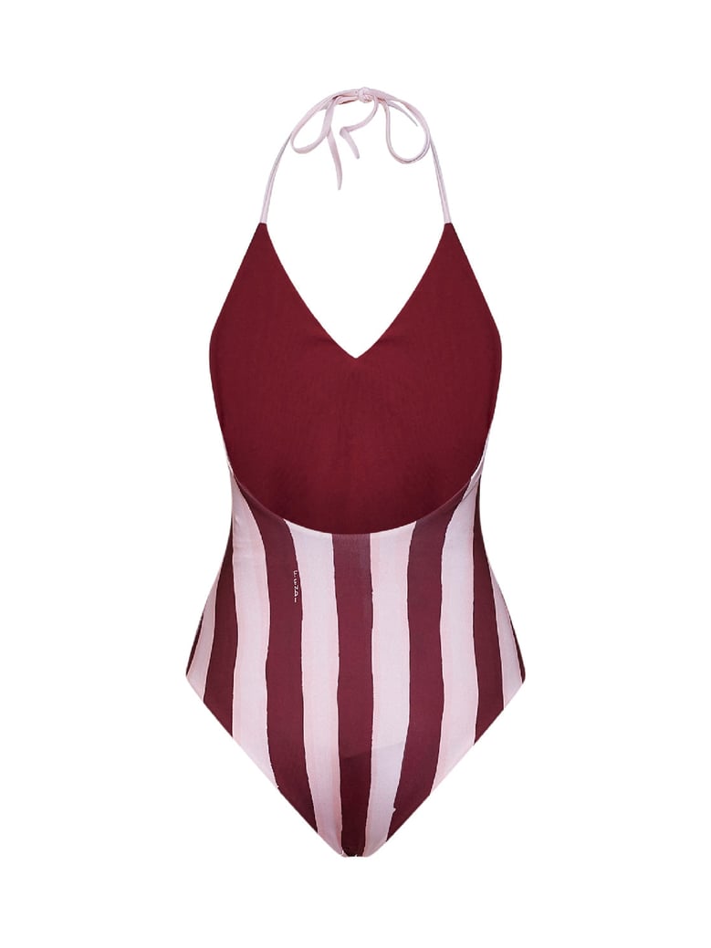 one-piece swimsuit pequin reversible multicolour by Selfnex