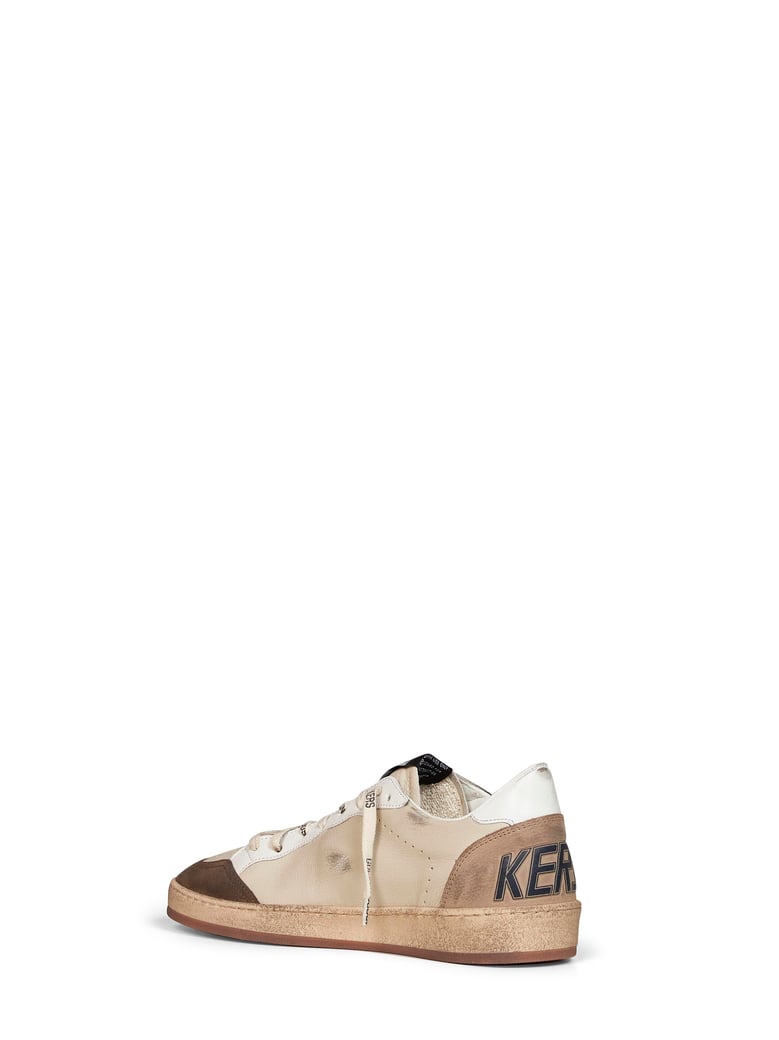 sneakers ball star beige leather by Selfnex