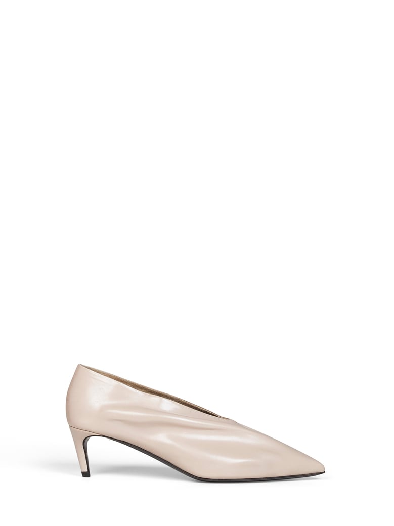 pumps miriam glazed leather nude by Selfnex