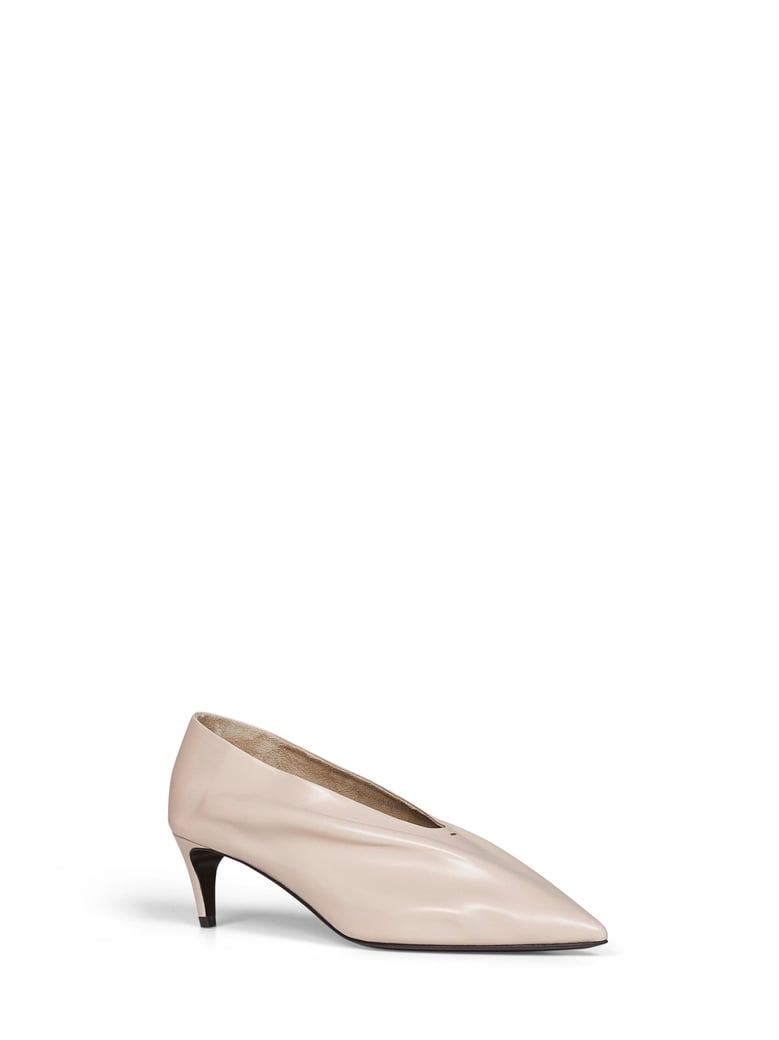 pumps miriam glazed leather nude by Selfnex