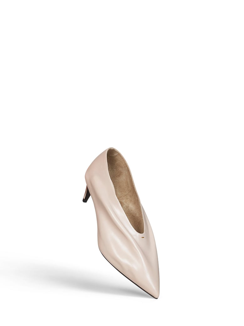 pumps miriam glazed leather nude by Selfnex