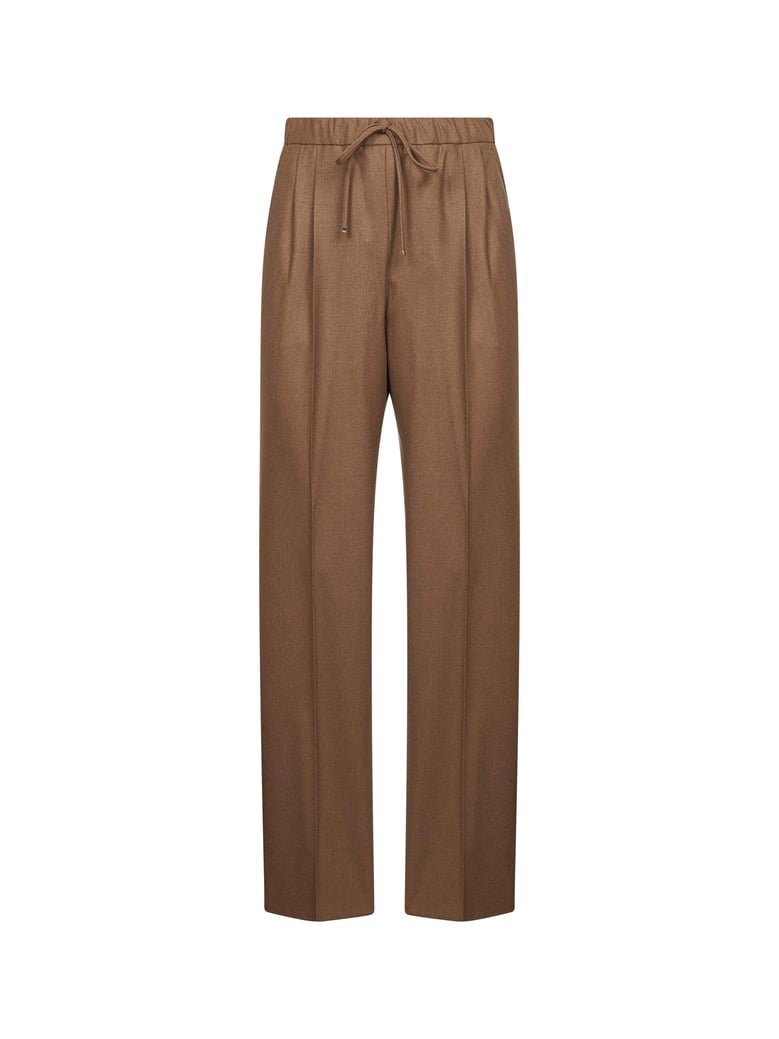 trousers gatti tobacco cashmere by Selfnex
