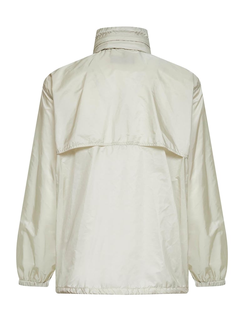 hooded jacket re-nylon talc by Selfnex