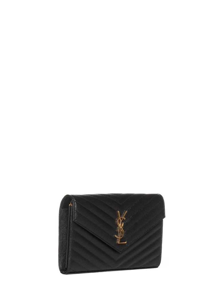 chain pouch cassandre black calfskin by Selfnex