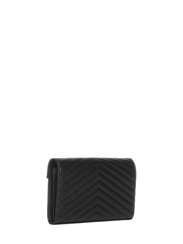 chain pouch cassandre black calfskin by Selfnex