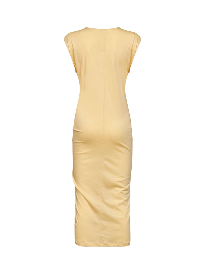midi dress tie-waist buttercup by Selfnex