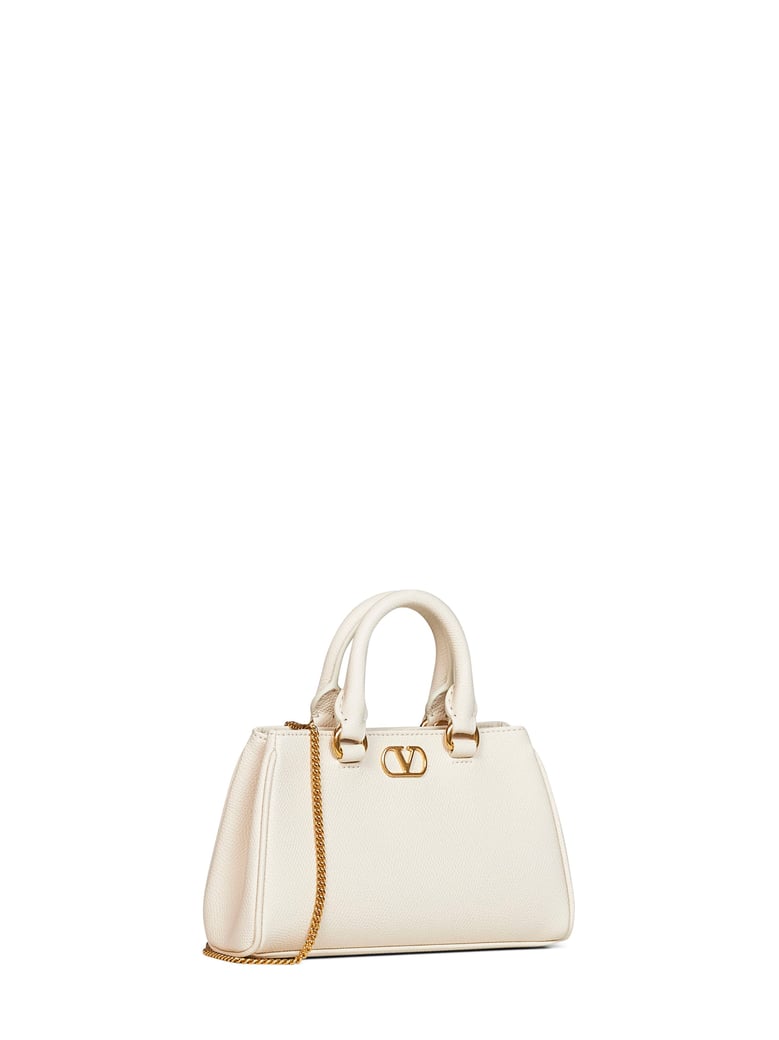 mini handbag vlogo signature ivory by Selfnex