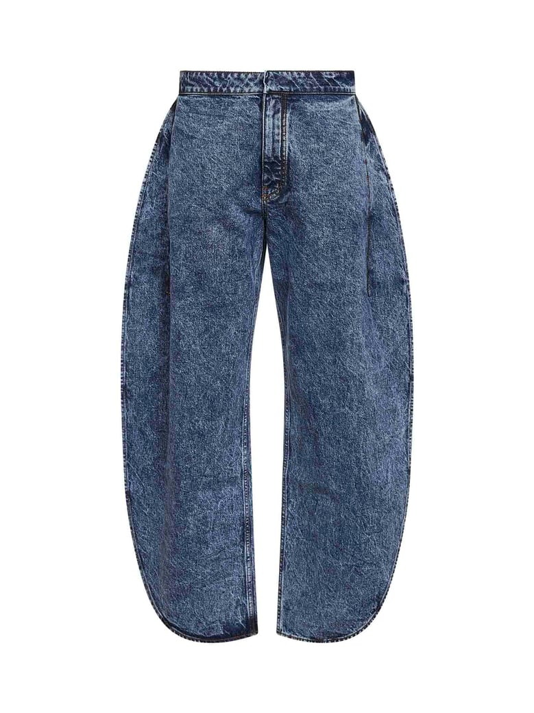 blue denim petal jeans by Selfnex