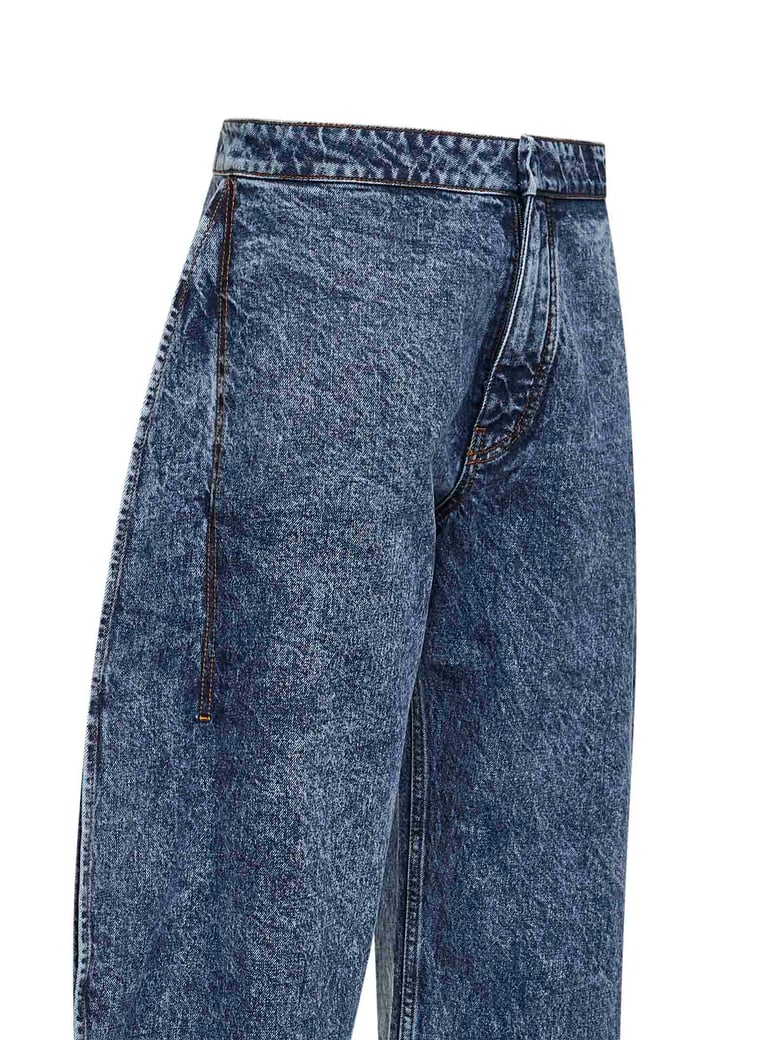 blue denim petal jeans by Selfnex