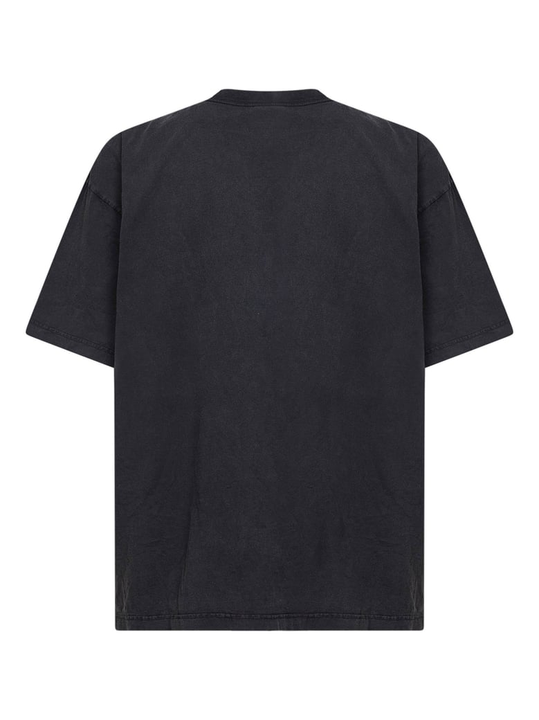 t-shirt crayon loop black by Selfnex