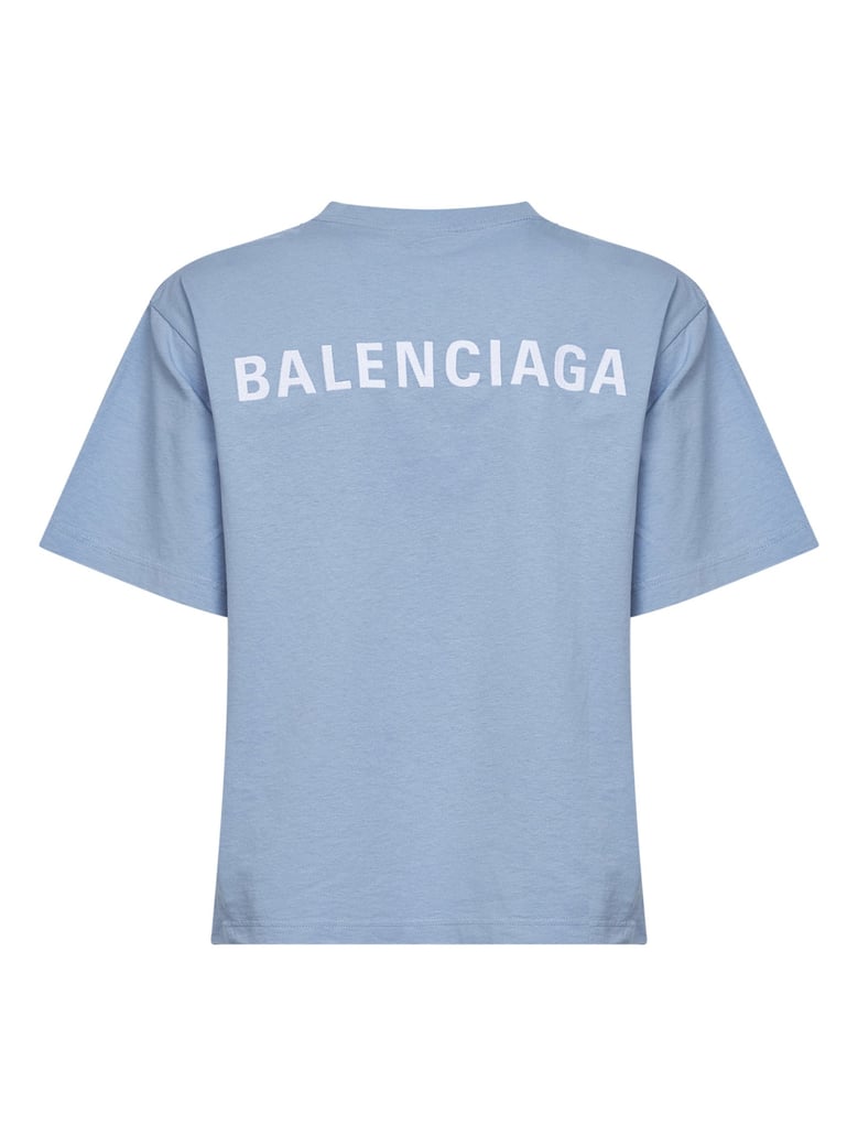 light blue back t-shirt by Selfnex