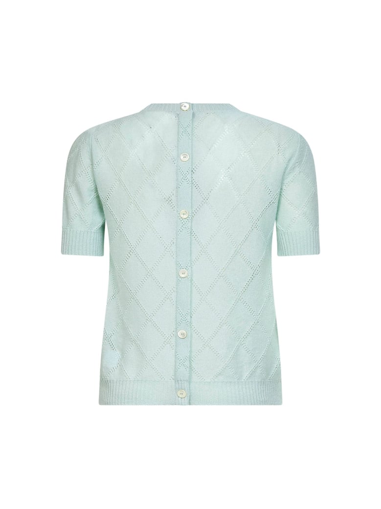 cashmere sweater green by Selfnex