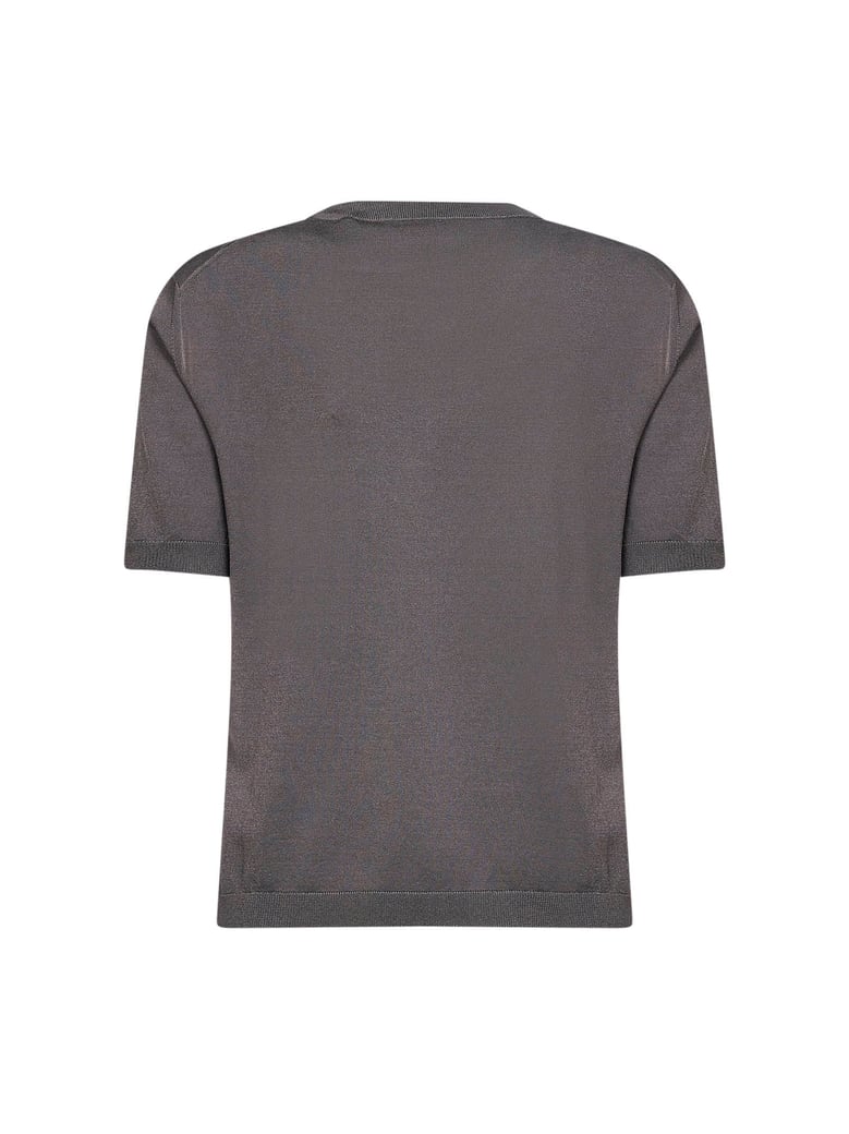 crewneck sweater brown by Selfnex