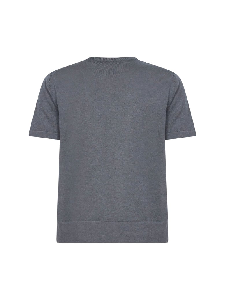knit t-shirt grey by Selfnex