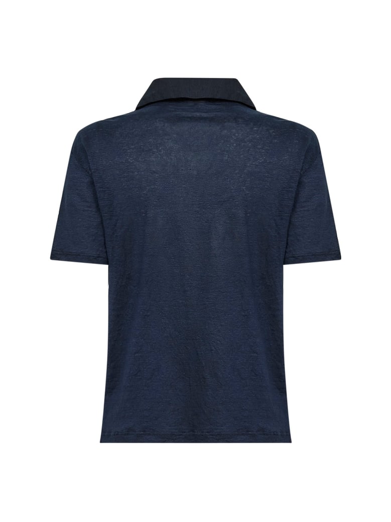polo shirt blue by Selfnex