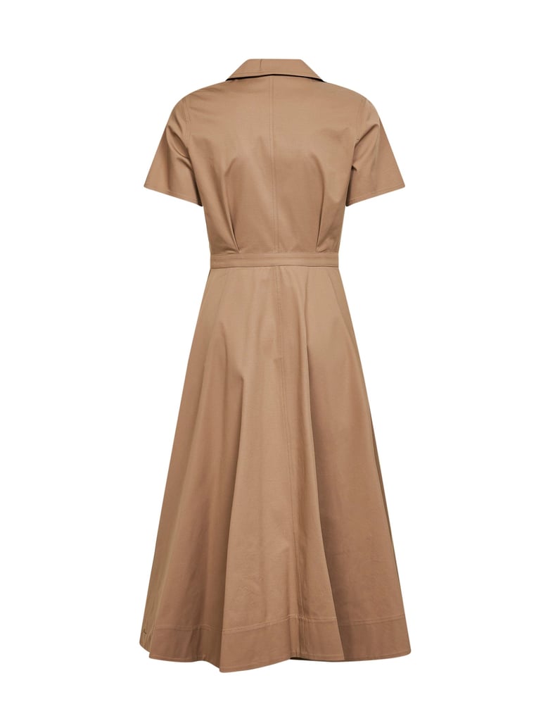 midi shirt dress alga camel by Selfnex