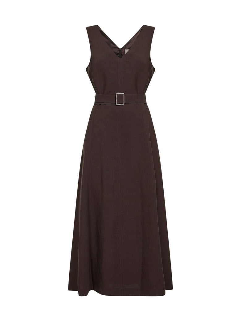 midi dress mocha by Selfnex
