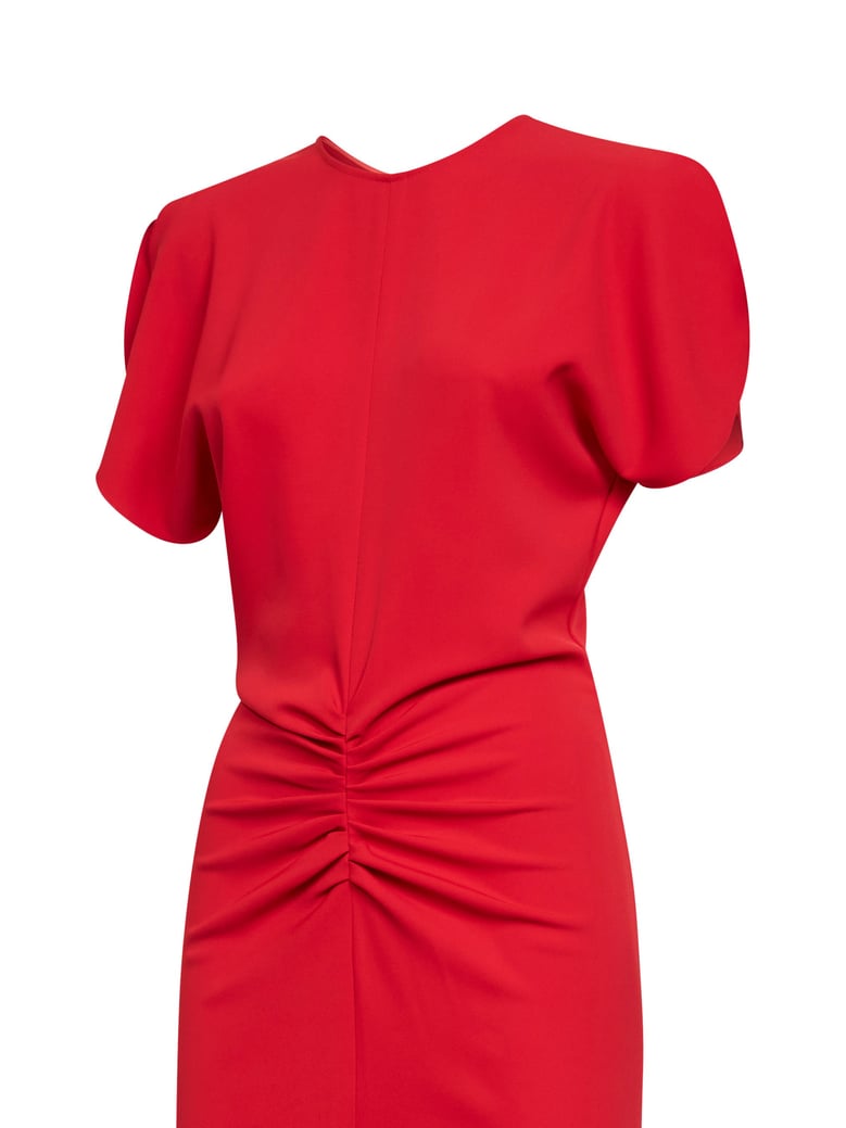 midi dress arteta red by Selfnex
