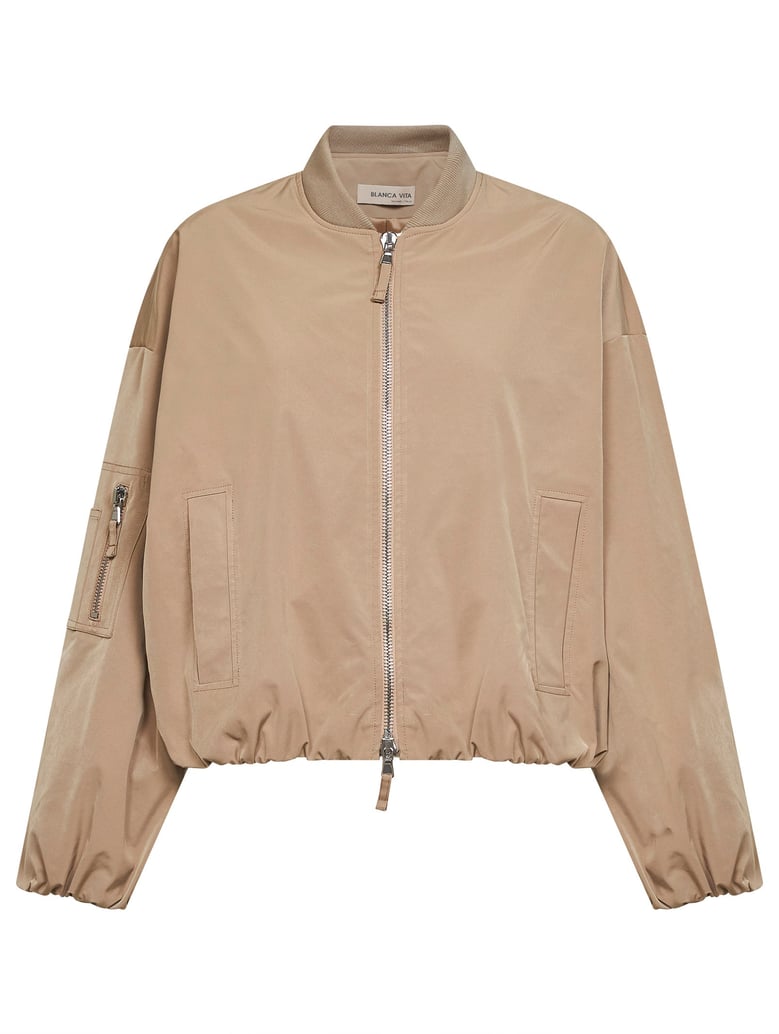 bomber jacket brullo beige by Selfnex