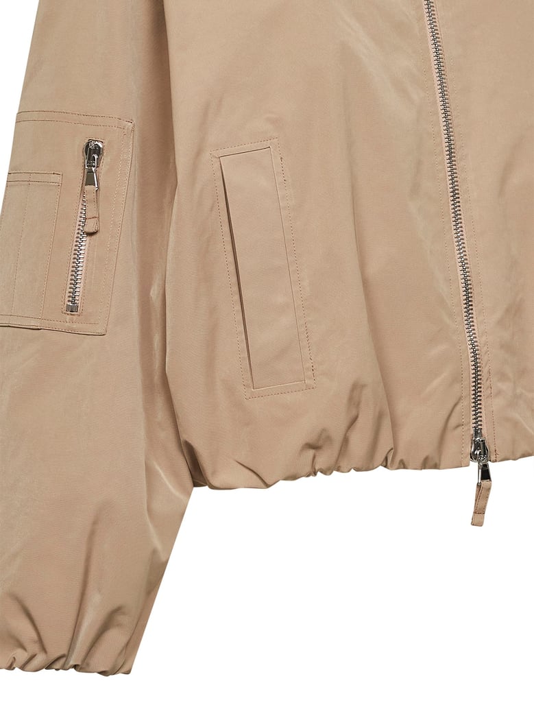 bomber jacket brullo beige by Selfnex