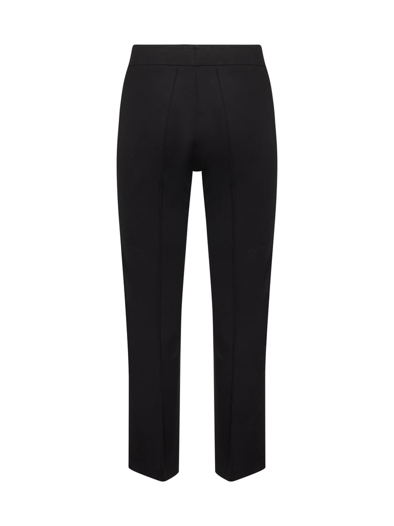 onyx stretch jersey trumpet trousers by Selfnex