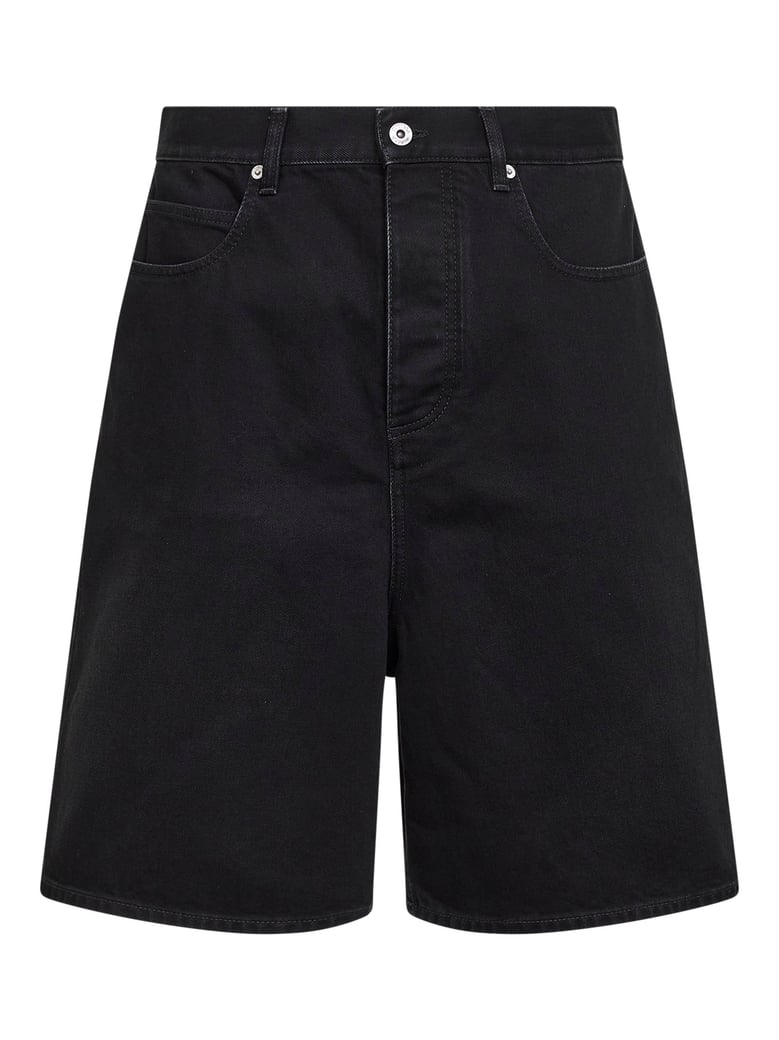 bermuda shorts denim faded black by Selfnex