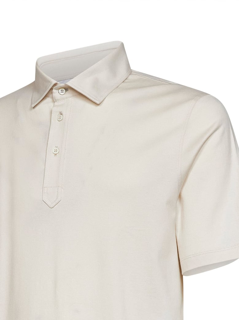 polo shirt beige by Selfnex