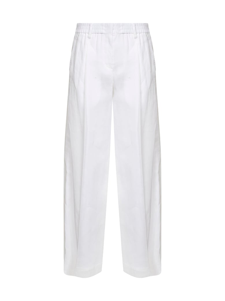track trousers white by Selfnex