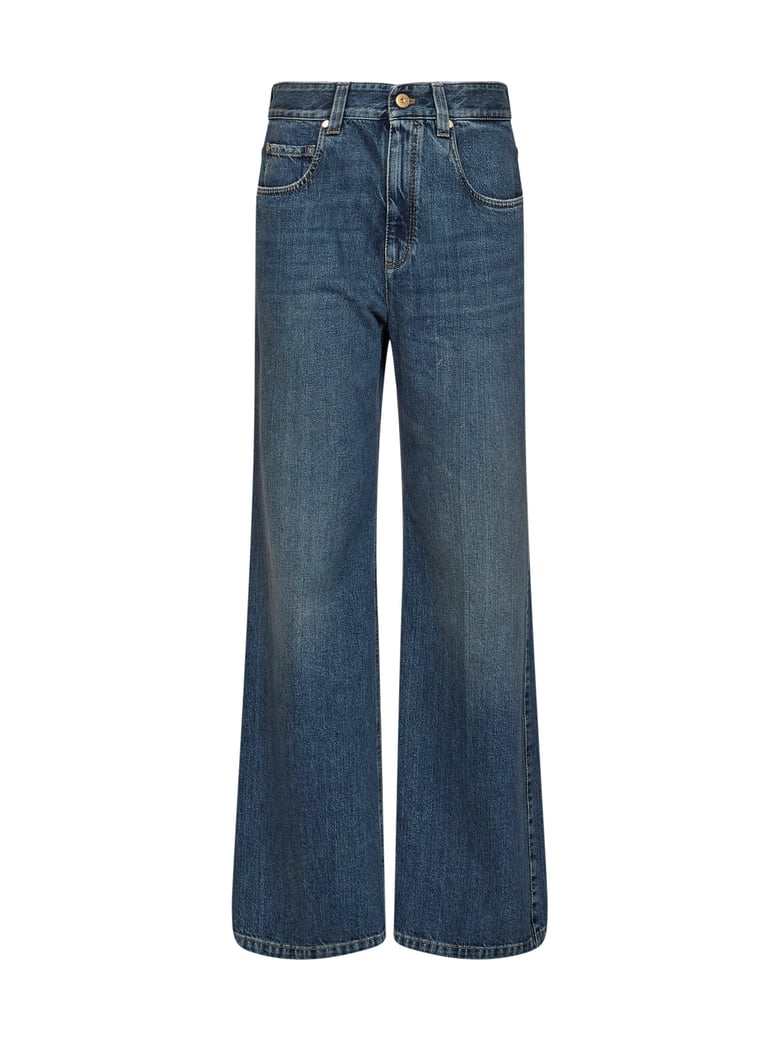 jeans loose-fit blue by Selfnex