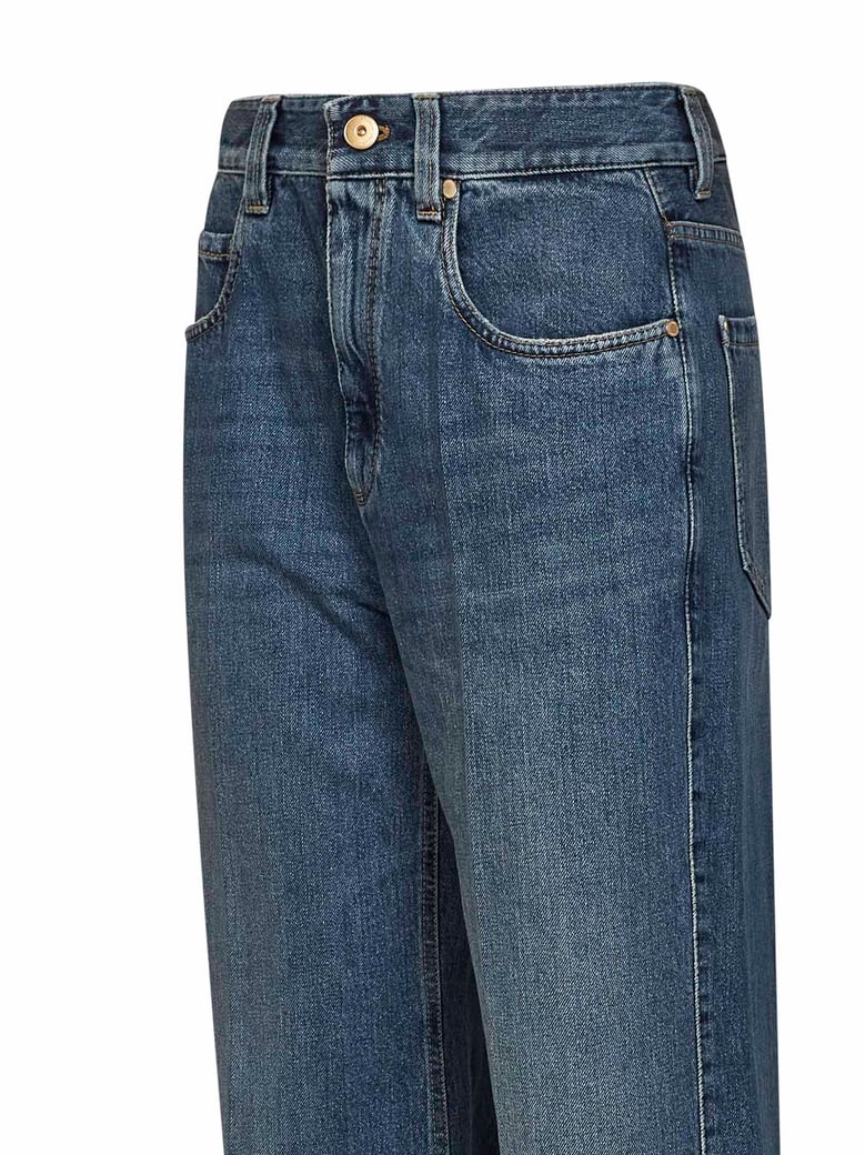 jeans loose-fit blue by Selfnex