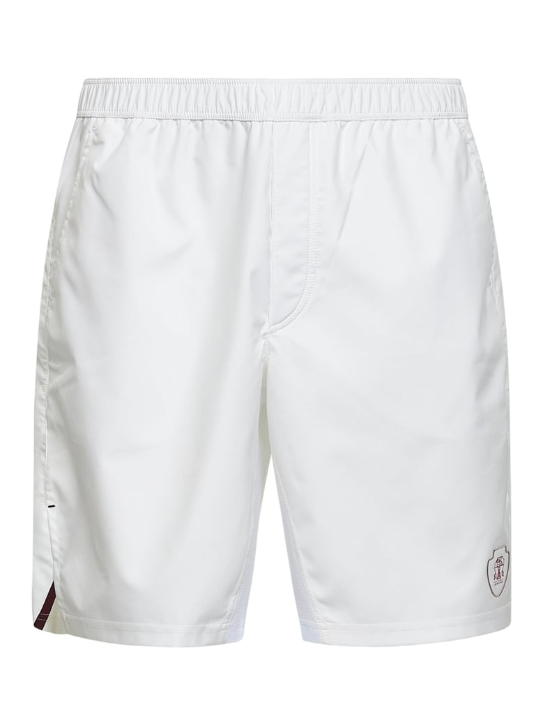 bermuda shorts white by Selfnex