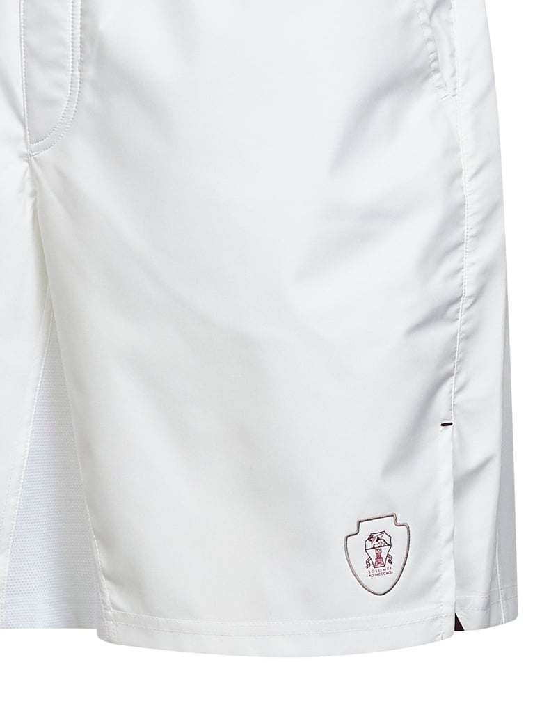 bermuda shorts white by Selfnex
