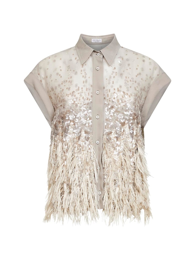shirt dégradé silk — mud by Selfnex