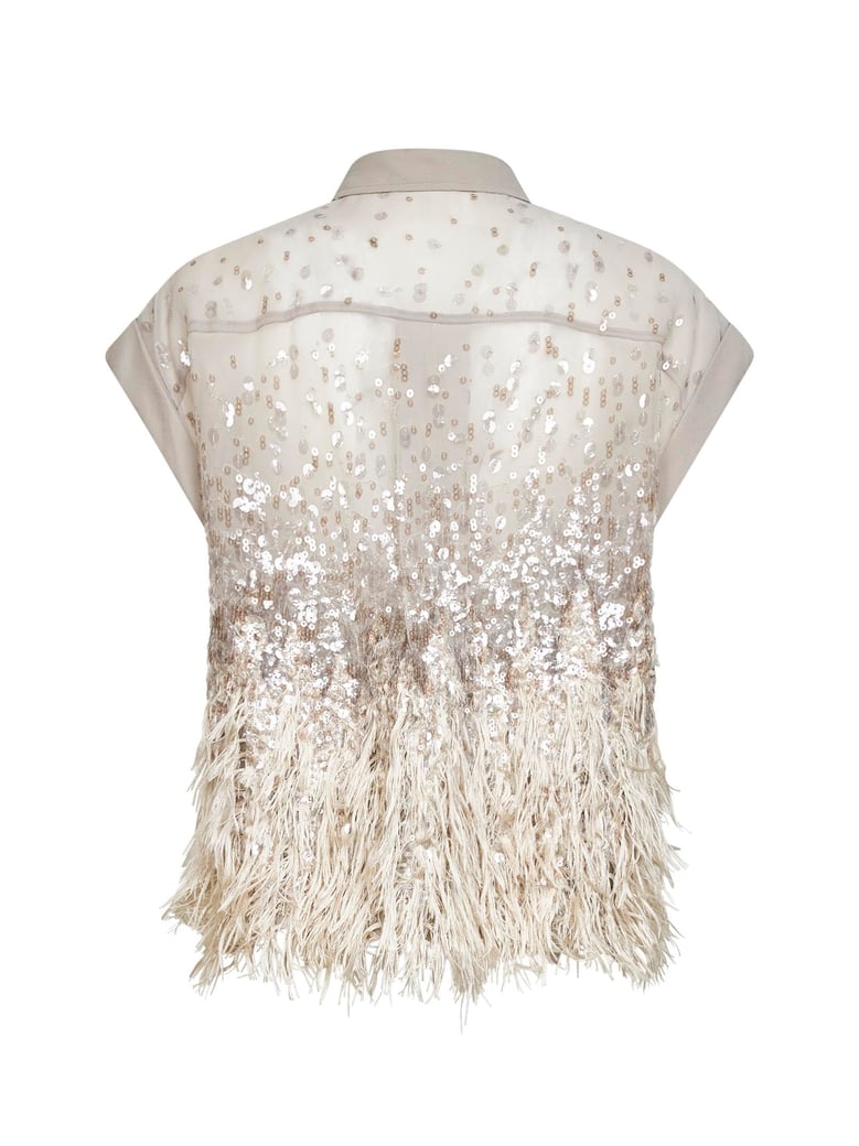 shirt dégradé silk — mud by Selfnex