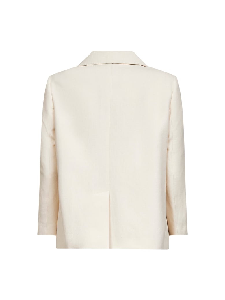 fluid twill jacket with monili by Selfnex