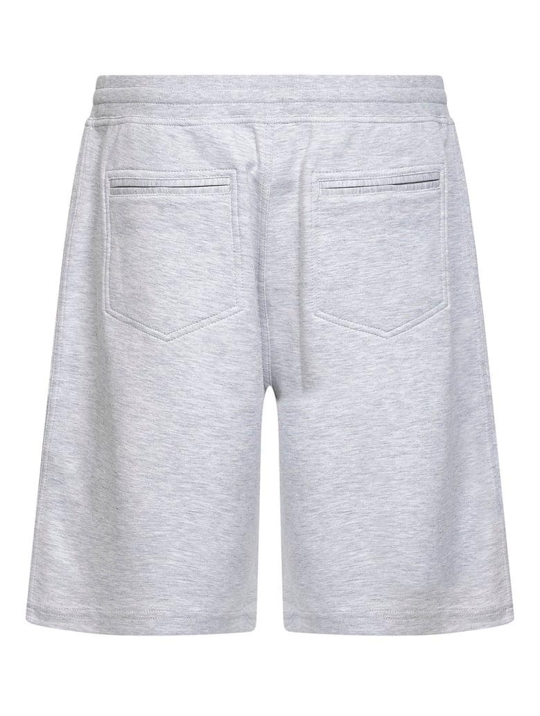 bermuda shorts double fleece pearl grey by Selfnex