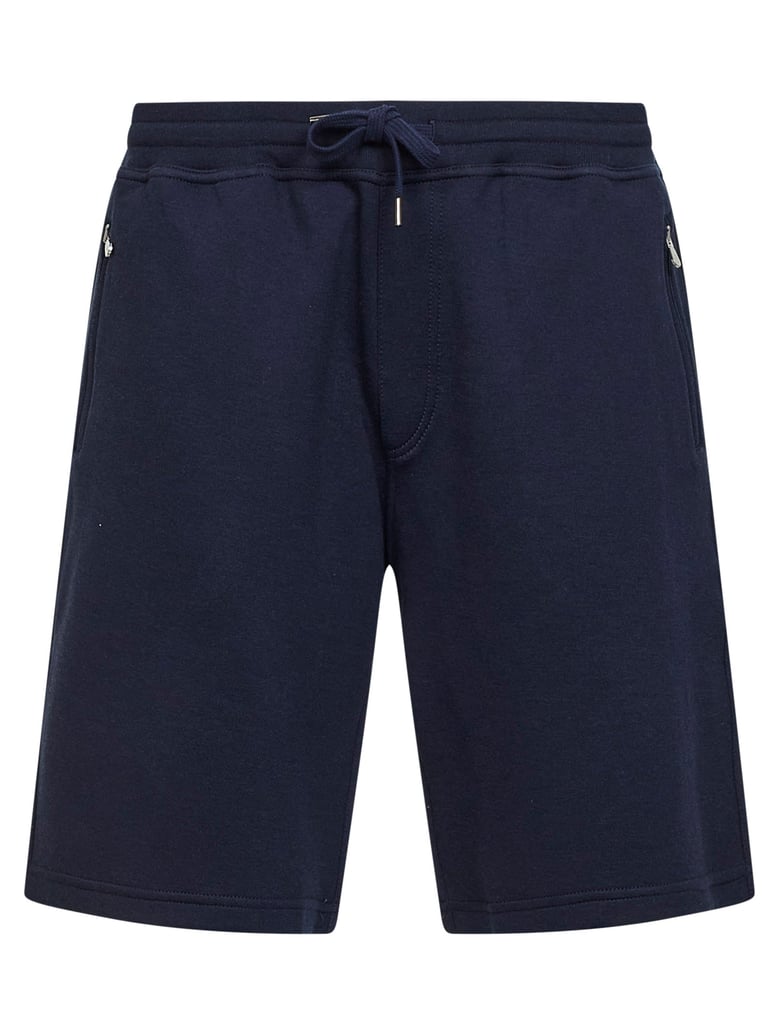 bermuda shorts double-fleece cobalt blue by Selfnex