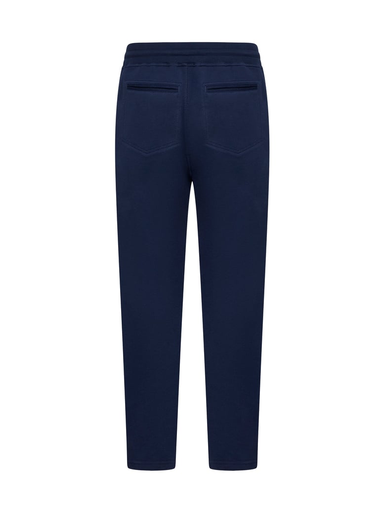 cobalt trousers with drawstring closure by Selfnex