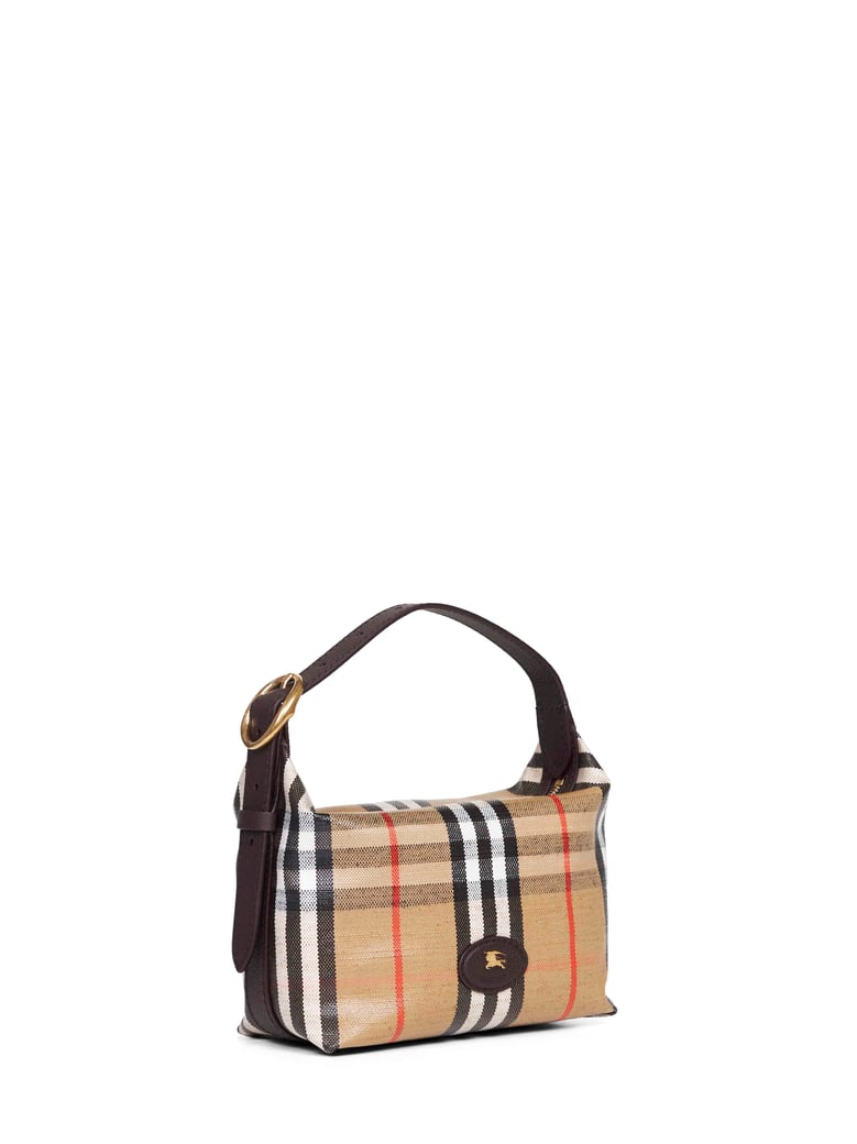 highlands mini shoulder bag in sand beige by Selfnex