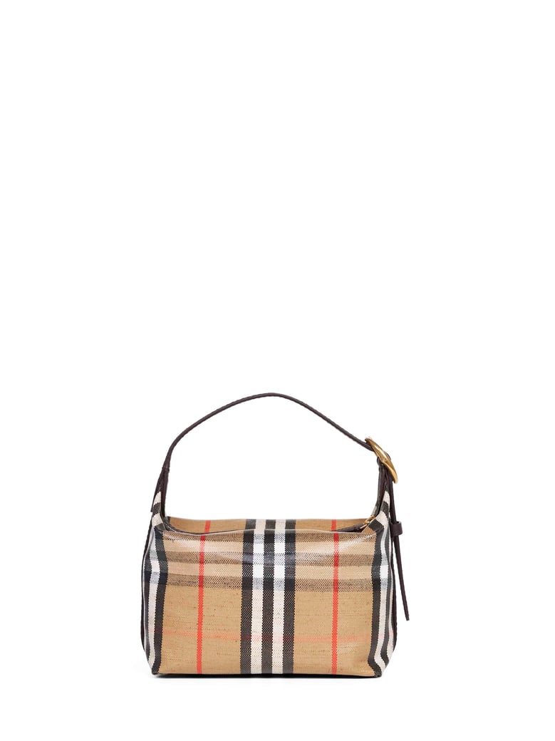 highlands mini shoulder bag in sand beige by Selfnex