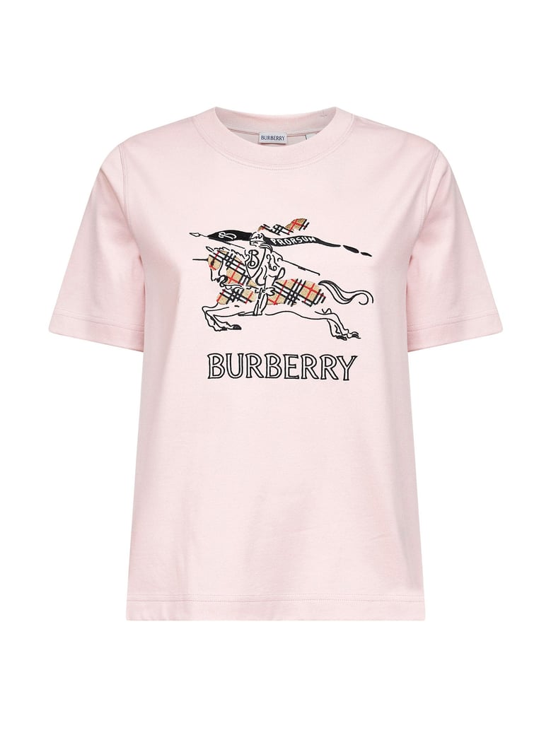 pink cotton ekd sketch t-shirt by Selfnex