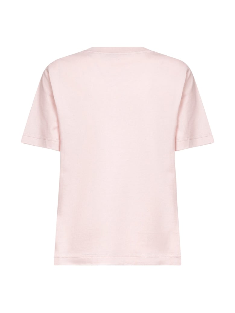 pink cotton ekd sketch t-shirt by Selfnex